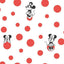 York Wallcoverings Disney Minnie Mouse Dots Red Wallpaper