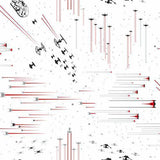 York Wallcoverings Star Wars: Galactic Battles Red Wallpaper