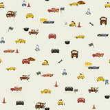 York Wallcoverings Disney & Pixar Cars Racing Spot Cream Wallpaper