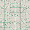 York Modern Perspective Green Wallpaper
