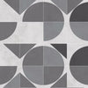 York Radius Grey Wallpaper