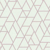 York Wallcoverings Pathways White & Red Wallpaper