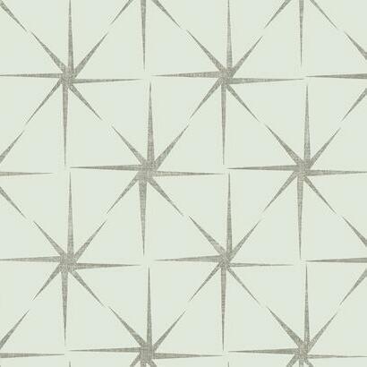 York Wallcoverings Evening Star Silver Wallpaper