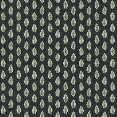 York Wallcoverings Leaf Pendant Black Wallpaper