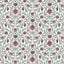 York Wallcoverings Vintage Blooms Red Wallpaper