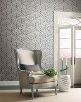 York Wallcoverings Vintage Blooms Grey Wallpaper