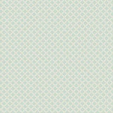 York Wallcoverings Diamond Gate Blue & Taupe Wallpaper