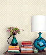 York Wallcoverings Diamond Gate Yellow Wallpaper