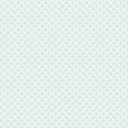 York Wallcoverings Diamond Gate Blue & White Wallpaper
