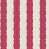 York Scalloped Stripe Red Wallpaper