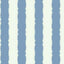 York Wallcoverings Scalloped Stripe Blue Wallpaper