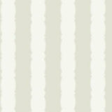 York Wallcoverings Scalloped Stripe Off White Wallpaper