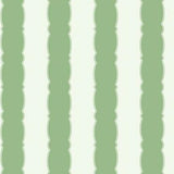 York Wallcoverings Scalloped Stripe Green Wallpaper