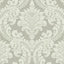 York Wallcoverings Tapestry Damask Grey Wallpaper