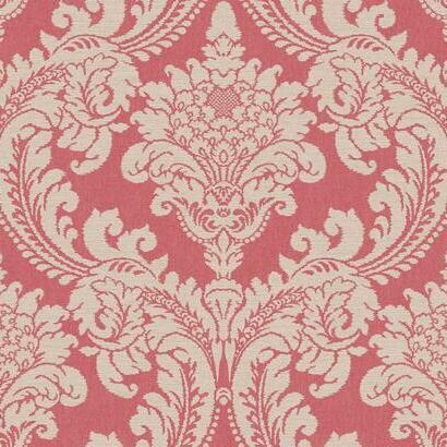 York Wallcoverings Tapestry Damask Red Wallpaper