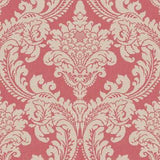 York Wallcoverings Tapestry Damask Red Wallpaper