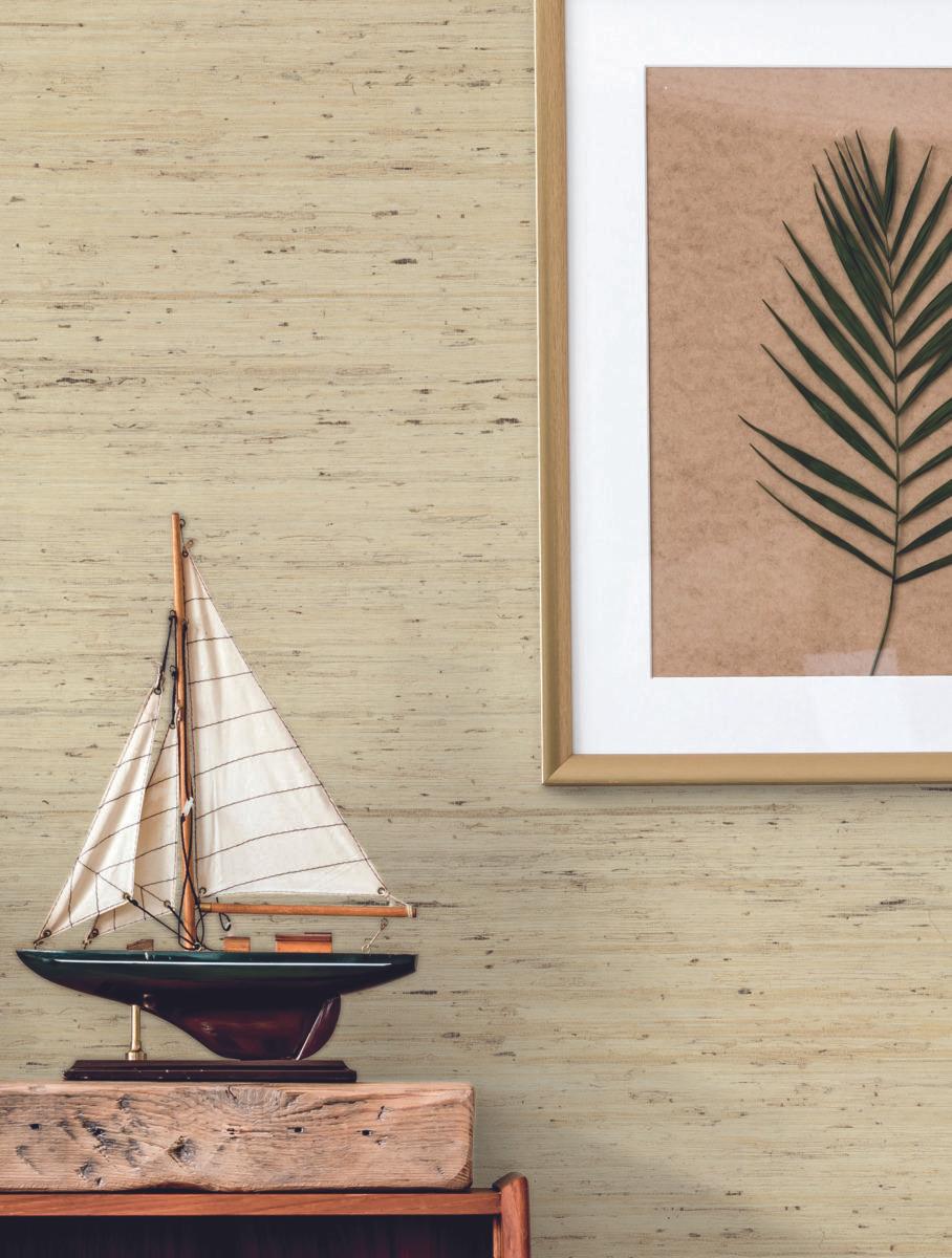 York Wallcoverings Arrowroot Off White Wallpaper