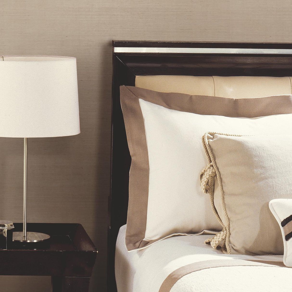 York Wallcoverings Grey & Taupe Sisal Grasscloth Wallpaper