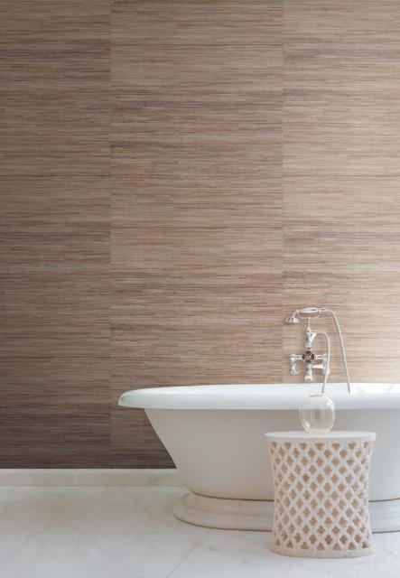 York Wallcoverings Raw Jute Grasscloth Metallic Wallpaper