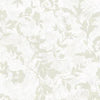 York Vine Silhouette White Wallpaper