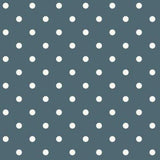 Magnolia Home Dots On Dots White & Blue Wallpaper