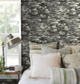 Magnolia Home Homestead Black & Grey Wallpaper
