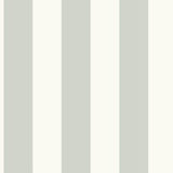 Magnolia Home Awning Stripe Grey & White Wallpaper