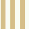 Magnolia Home Awning Stripe Removable Yellow/White Wallpaper