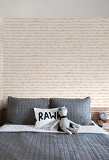 Magnolia Home Hill & Horizon Pink Wallpaper