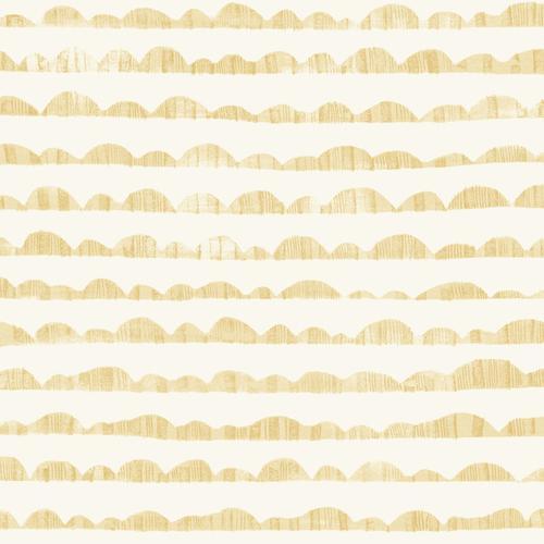 Magnolia Home Hill & Horizon Yellow Wallpaper