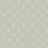 Magnolia Home Cross Stitch Grey Wallpaper