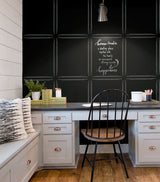 Magnolia Home Hopscotch Black Wallpaper