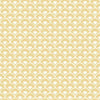 Magnolia Home Stacked Scallops Yellow Wallpaper
