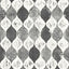 Magnolia Home Woodblock Print Black & White Wallpaper