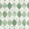 Magnolia Home Woodblock Print Forest Green Wallpaper