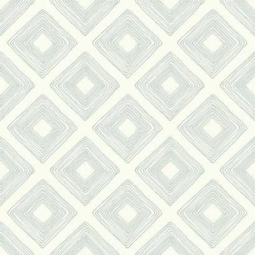 Magnolia Home Diamond Sketch Eggshell Wallpaper