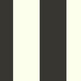 Magnolia Home Canvas Stripe Black & White Wallpaper