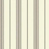Carey Lind Designs Ralph Stripe Removable Blacks/White/Off Whites Wallpaper