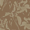 York Botanical Silhouette Copper Wallpaper
