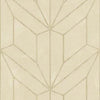York Hammered Diamond Inlay Beige Wallpaper