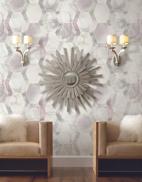 Candice Olson Earthbound Purple Wallpaper