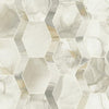 York Designer Series Earthbound Cream/Gray Wallpaper