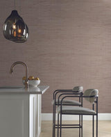 Candice Olson Jute Silver & Tan Metallic Wallpaper
