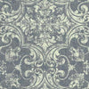 Ronald Redding Designs Regency Blues/White/Off Whites Wallpaper