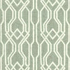 Ronald Redding Designs Balanced Trellis Greens/White/Off Whites Wallpaper