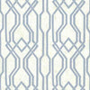 Ronald Redding Designs Balanced Trellis Blues/White/Off Whites Wallpaper