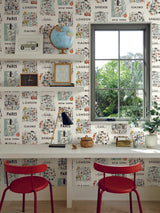 Rifle Paper Co. City Maps Mint Wallpaper