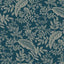 Rifle Paper Co. Canopy Indigo & Silver Wallpaper