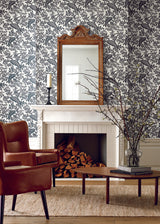 Rifle Paper Co. Canopy Black/White Wallpaper