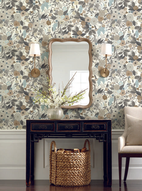 Rifle Paper Co. Garden Party Brown/Beige Wallpaper